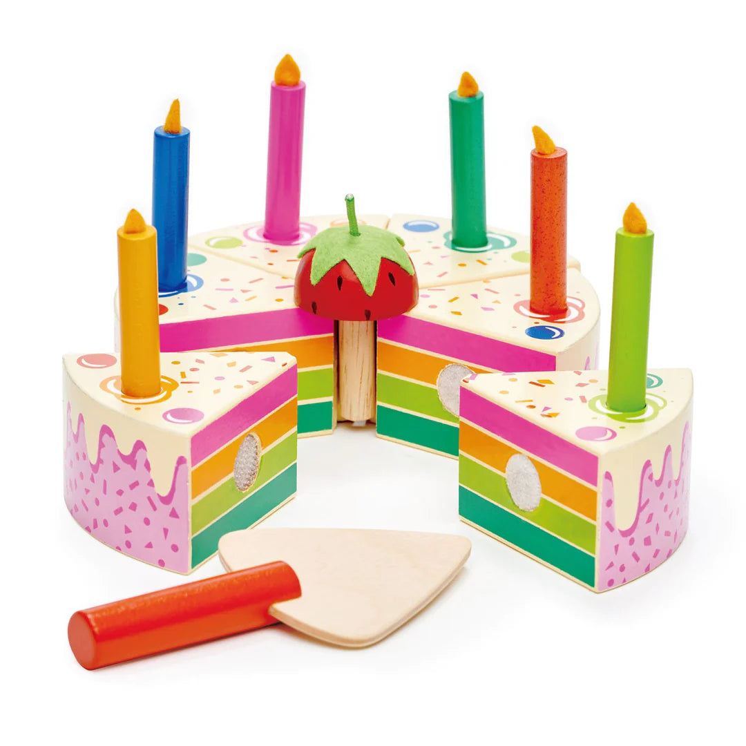 Tender Leaf Rainbow Birthday Cake image 0