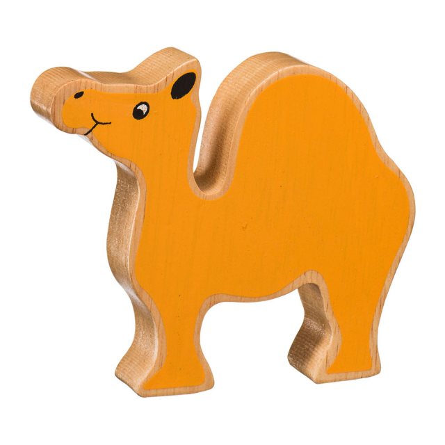 Lanka Kade Natural Wooden Yellow Camel NC258 image 0