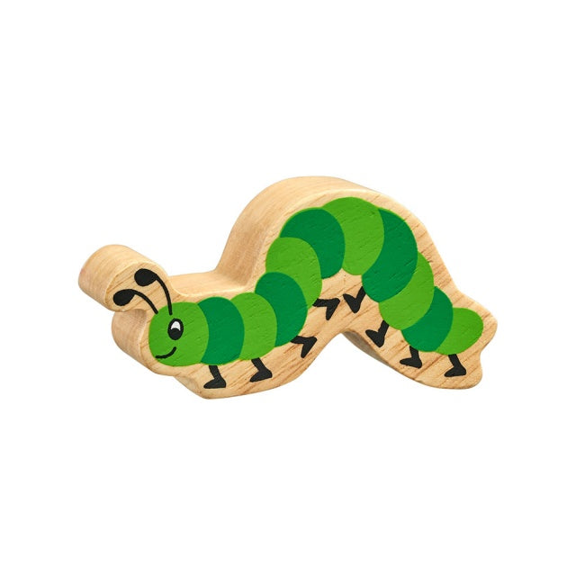 Lanka Kade Natural Wooden Green Caterpillar NC192 image 0