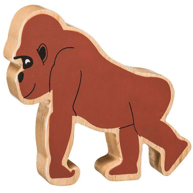Lanka Kade Natural Wooden Brown Gorilla NC266 image 0