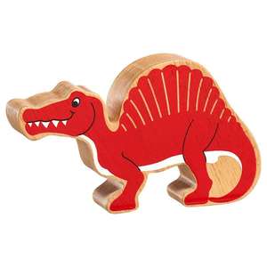 Lanka Kade Natural Wooden Red Spinosaurus NC307 image 0