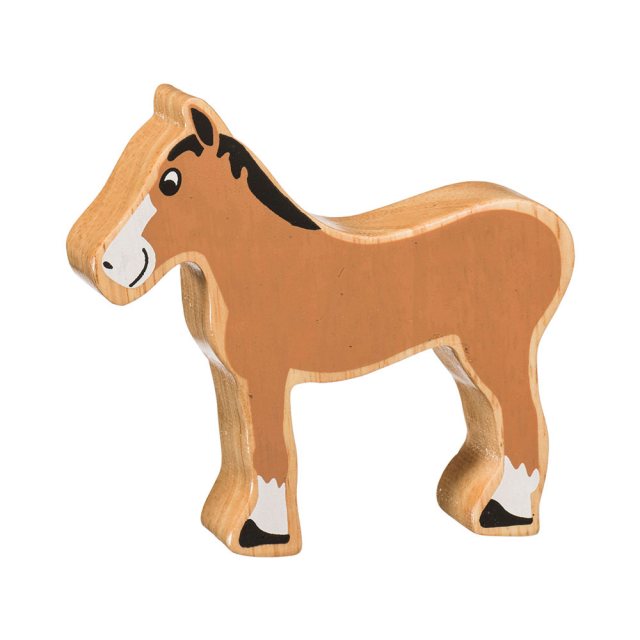 Lanka Kade Natural Wooden Brown Foal NC127 image 0