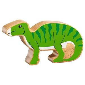 Lanka Kade Natural Wooden Green Iguanodon NC308 image 0