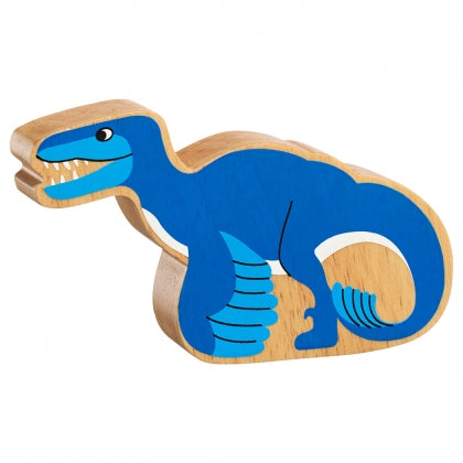 Lanka Kade Natural Wooden Blue Utahraptor NC312 image 0