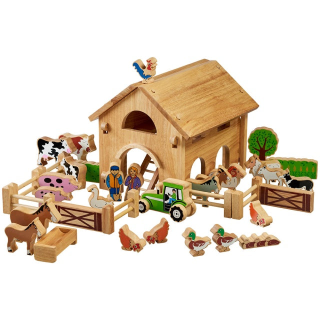 Lanka Kade Deluxe Farm with Barn - 36 pieces. image 0