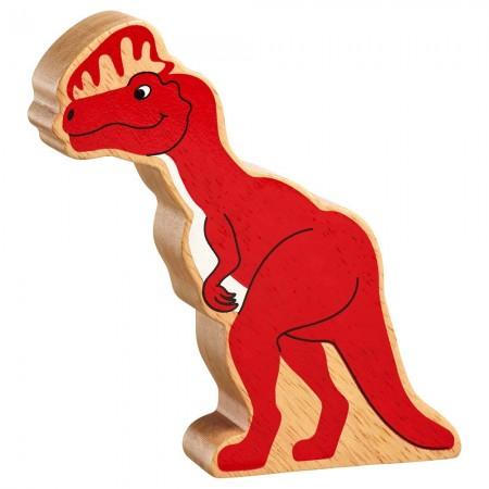 Lanka Kade Natural Wooden Red Dilophosaurus NC309 image 0