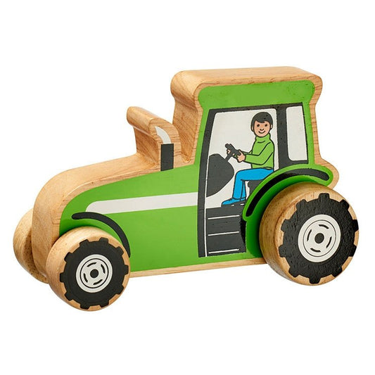 Lanka Kade Push Along Tractor Wooden Toy image 0