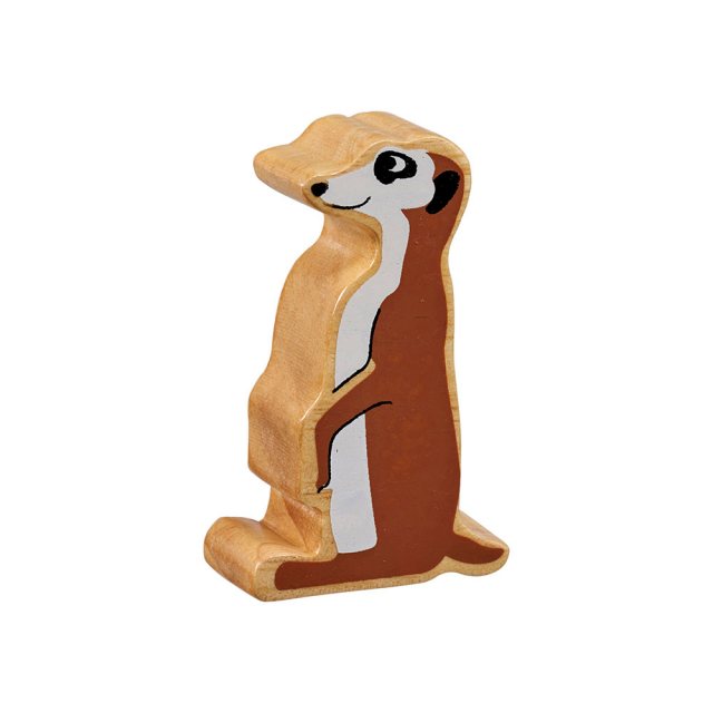 Lanka Kade Natural Wooden Brown Meerkat NC270 image 0