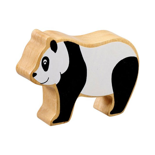 Lanka Kade Natural Wooden Black and White Panda NC256 image 0