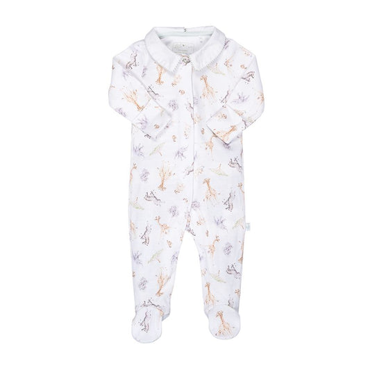 Wrendale Little Wren Babygrow - Little Savannah Print image 0