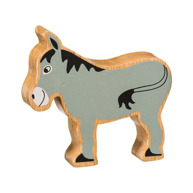 Lanka Kade Natural Wooden Grey Donkey NC113 image 0