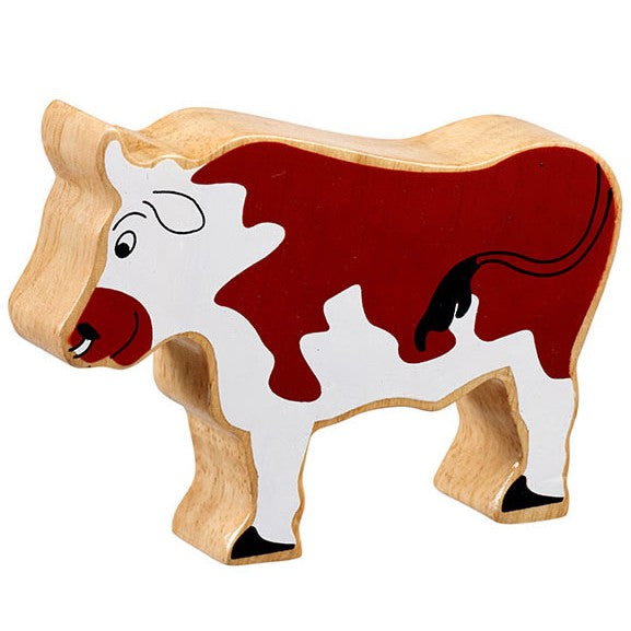 Lanka Kade Natural Wooden Brown Bull NC115 image 0