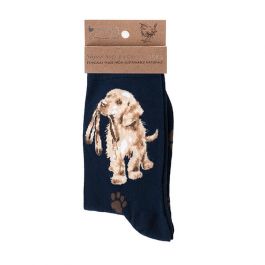 Wrendale 'Hopeful' Dog Bamboo Socks image 1