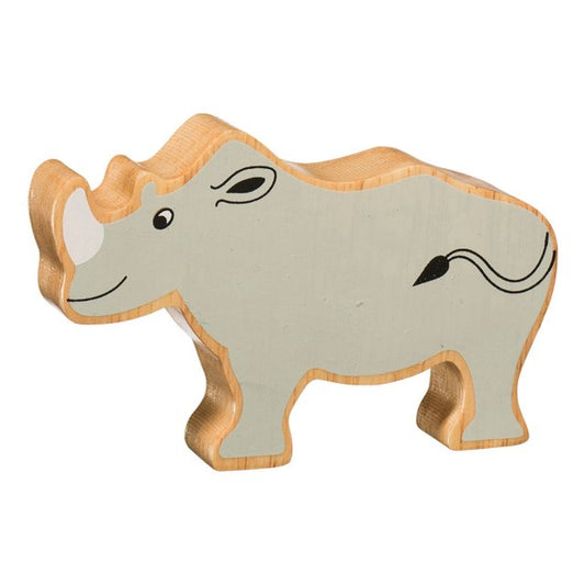 Lanka Kade Natural Wooden Grey Rhino NC251 image 0