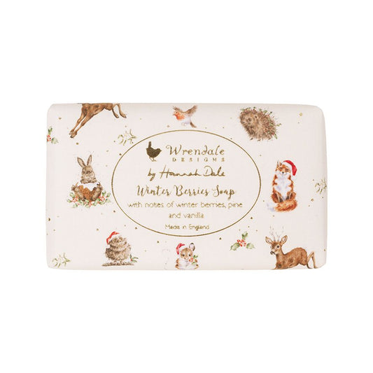 Wrendale Christmas Soap - Winter Berries image 0