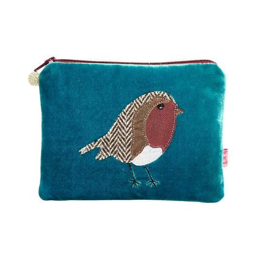 Lua RobinVelvet Purse - Turquoise image 0