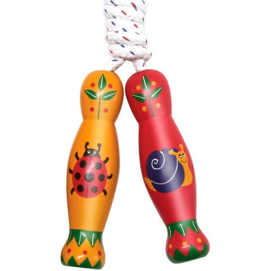Lanka Kade Wooden Skipping Rope - Various Designs image 0