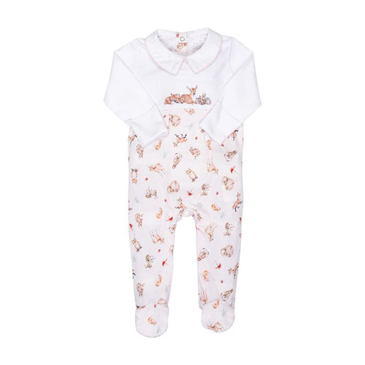 Wrendale Little Wren Babygrow - Little Forest image 0