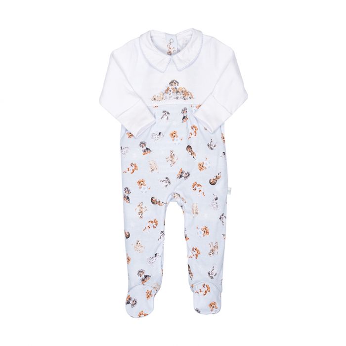 Wrendale Little Wren Babygrow - Little Paws image 0