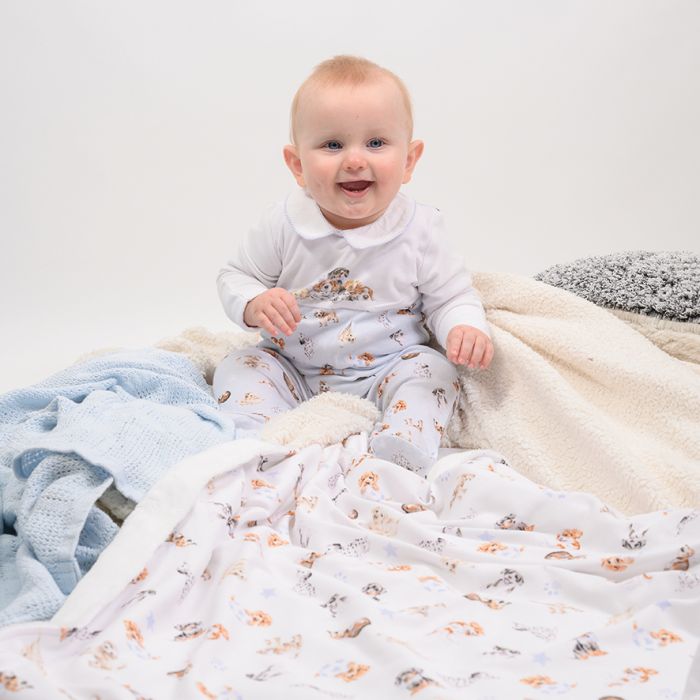 Wrendale Little Wren Babygrow - Little Paws image 1