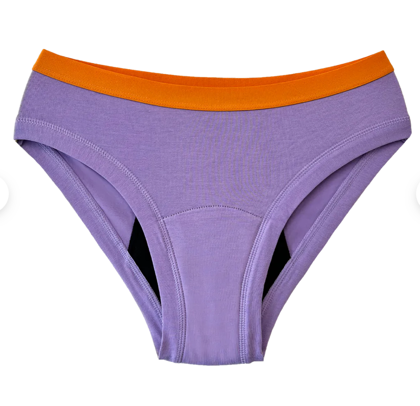 Fluxies Teen Hipster Period Pants - Purple Fizz image 0