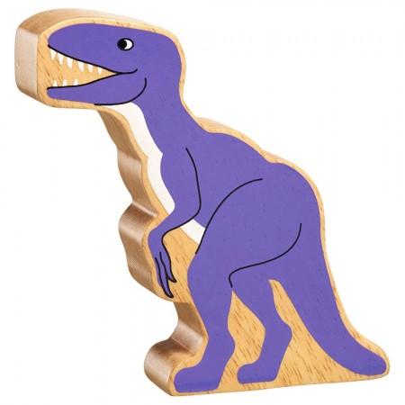 Lanka Kade Natural Wooden Purple Velociraptor NC311 image 0