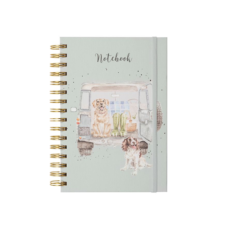 Wrendale "Paws for a Picnic" Labrador & Spaniel Notebook A5 image 0
