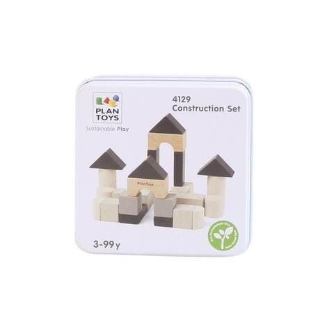 Plan Toys Mini Construction Set Tin image 1