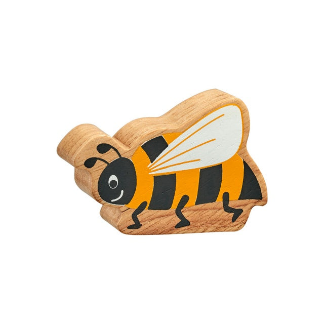 Lanka Kade Natural Wooden Black and Yellow Bee NC190 image 0