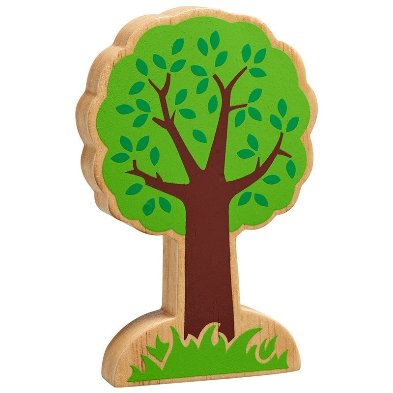 Lanka Kade Natural Wooden Green Tree NC885 image 0