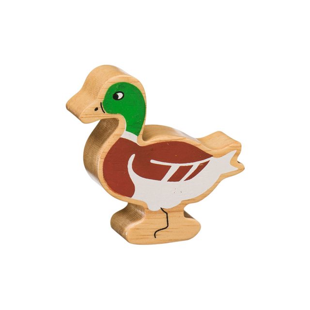 Lanka Kade Natural Wooden Brown Duck NC130 image 0