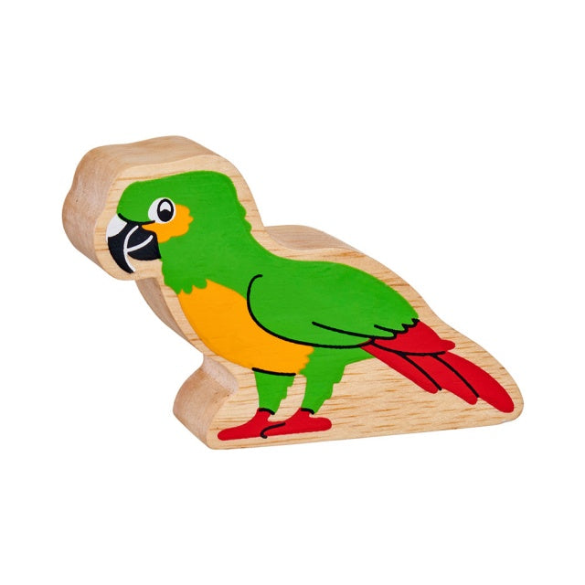Lanka Kade Natural Wooden Parrot NC294 image 0