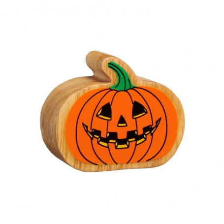Lanka Kade Natural Wooden Orange Pumpkin NC845 image 0