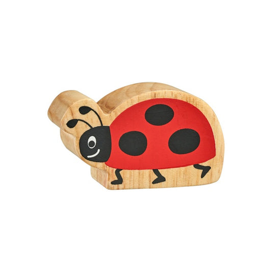 Lanka Kade Natural Wooden Red Ladybird NC191 image 0