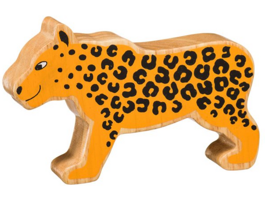 Lanka Kade Natural Wooden Yellow Leopard NC269 image 0