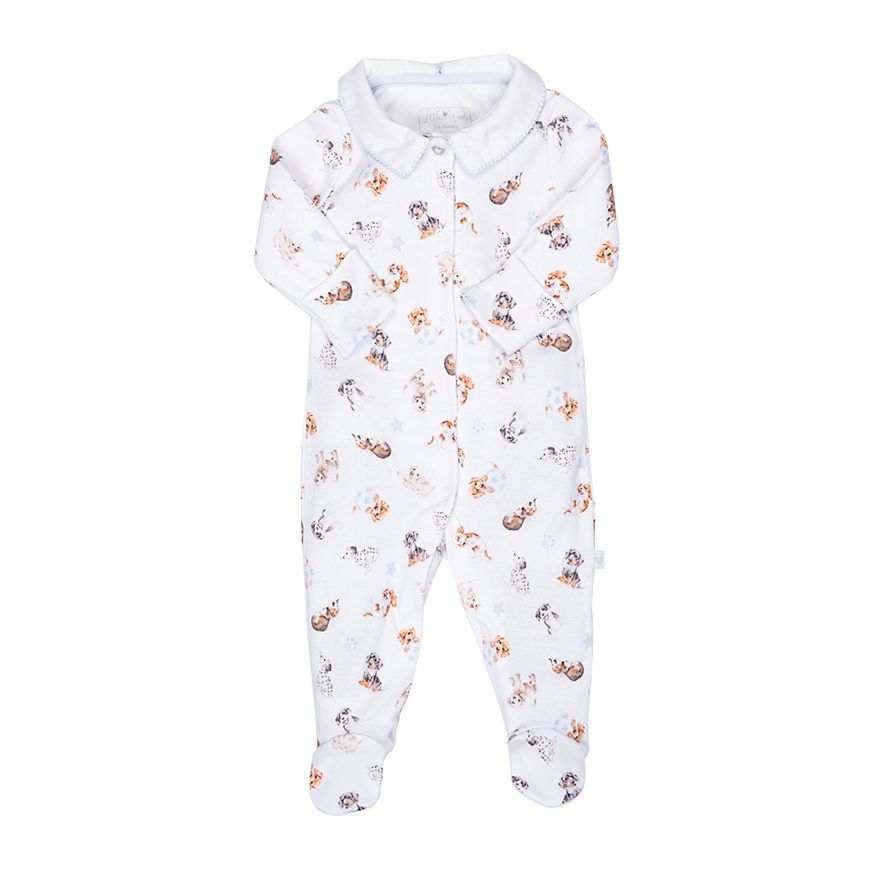 Wrendale Little Wren Babygrow - Little Paws Print image 0