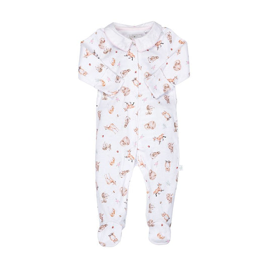 Wrendale Little Wren Babygrow - Little Forest Print image 0