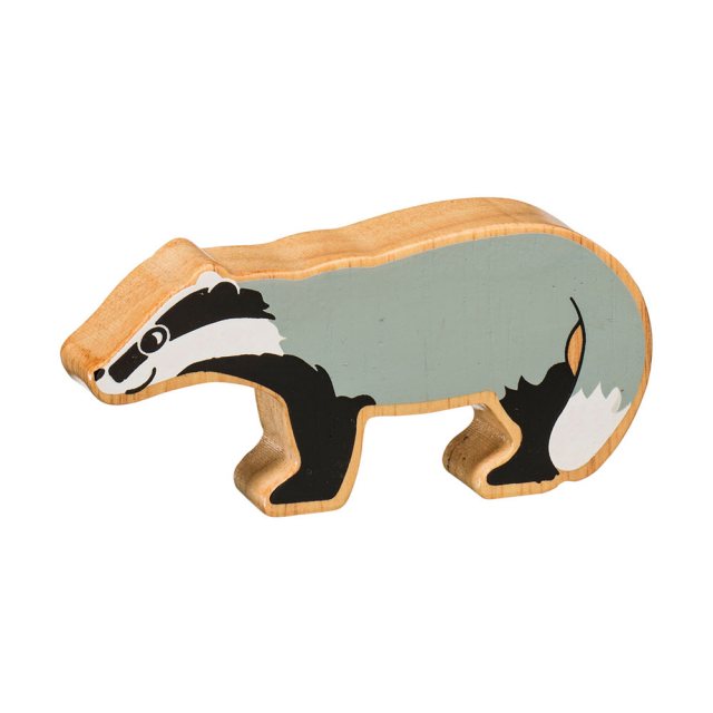 Lanka Kade Natural Wooden Grey Badger NC130 image 0