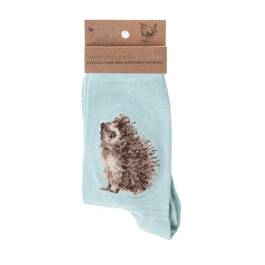 Wrendale 'Hedgehugs' Hedgehog Bamboo Socks image 0